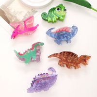 1pc Dinosaur Acrylic Clip Cute Hair Accessories Lizard Hair Clip Back of Head Hair Dish Shark Clip Hair Accessories for Women