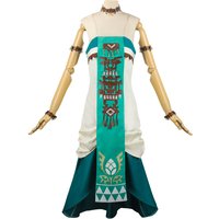 Anime & Manga Cosplay Dress, Princess Zelda Cosplay Costume, Anime Game Role-Play Outfit