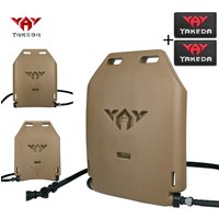 YAKEDA Hunting Vest Insert Plate Water Bag Comes with Drinking Hose+Bite Valve Connector Hard Shell Comes with Badge