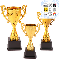 Award Trophy Winner Trophies Children Plastic Trophy Toys For Kids Competition Reward Prize Party Favors