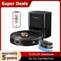 2026 Upgrade Liectroux T9 Robot Vacuum Cleaner Mop, LDS Navigation, 6500Pa, Multi-Floor Mapping, Carpet Boost, Anti-Tangle Brush