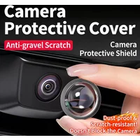 Car camera protective cover, lens cover, car front dedicated 360 degree rearview camera, car rainproof sand and stone