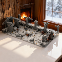 2500pcs MOC Balin S Tomb Hobbit Lord Rings The Model Building Blocks DIY Gift Creative Collectible Display Decor Premium Adult