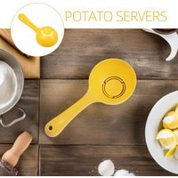 4 Pcs Heat Resistant PP Rice Cooker Scooper Non-Pouring Rice Spoon Creative Silicone Paddle Ladle Kitchen Serving Utensil