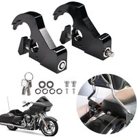 Quick Release Backrest Mounting Kit For Harley Davidson Sissy Bar Luggage Rack 1984-2024 for Touring for Softail for Sportster
