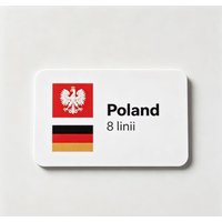 2026 Niemcy Oscam Polska 8 Linii Karta Polska 8 Linii Europa Polska Austria Europa Oscams Clines Ccam Niestandardowe Szybka Dostawa