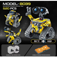 642 3 in 1 Deformation City RC Robot Excavator Racing Car Building Blocks Remote Control Bulldozer Truck Bricks Toys For Kids