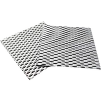 1 Piece of Custom-Made High-Purity Mesh Rhombic Hole Tensile Mesh and Electrode Mesh for Scientific Research Experimental Tools