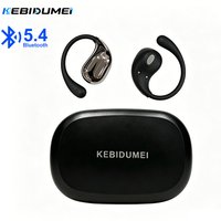 Bluetooth 5.4 Ear Hook Headphones TWS Wireless Earphones HiFi Stereo Waterproof Headsets LED Display Long Standby Touch Earbuds