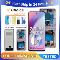 Z Flip3 5G Tested For Samsung For Z Flip3 SM-F711B F711N F711U F711W LCD Display Touch Screen Digitizer Assembly Replacement