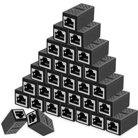 1/5/10/20pcs RJ45 Coupler Ethernet Cable Coupler LAN Connector Cat7 Cat6 Cat5e Ethernet Cable Extender Adapter Female to Female