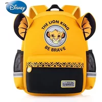 Disney Kids Cartoon Backpack The Lion King Schoolbag Girls Princess Backpack Primary Schoolbag Kids Backpack