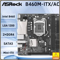 B460 Mini-ITX Motherboard ASRock B460M-ITX/AC Motherboard LGA 1200 DDR4 PCI-E 3.0 M.2 USB3.2 HDMI M.2 Supports 10th Gen Intel