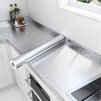 Waterproof Stickers for Kitchen Sinks and Aluminum Foil for Kitchen Cabinets, Convenient and Easy To Maintain