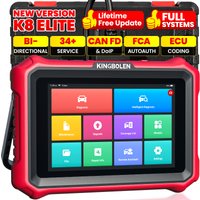 Lebenslange Kostenlose Updates KINGBOLEN K8 ELITE Auto-Diagnosegerät CANFD DOIP Auto OBD2 Scanner Alle ECU-Systeme Codierung Aktiver Test