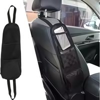 Car Seat Organizer Pouch - Side Storage Pocket for Water Bottles, Phones & Essentials | Universal Car Accessory for Interior Tid