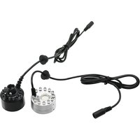 12 LED Colorful Light Ultrasonic Mist Maker Fogger Fog Water Fountain Pond Atomizer Air Humidifier Garden Outdoor Sprayer Tool