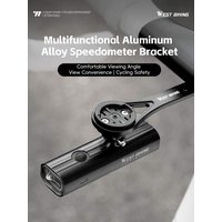 AliExpress West Biking WEST BIKING Bicycle Computer Mount Integrated Handlebar Extend /Stem Adjustable Bracket For Wahoo/Bryton/XOSS/Garmin Speedometer