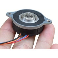 MOONS 14HK0406-11N NEMA14 0.9 Degree Mini 36mm Round Thin Stepper Motor 2-Phase 4-Wire Stepping Motor for 3D Printer CNC Robot