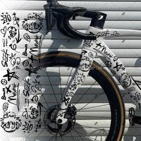 2025 Bicycle Stickers for Bicycle Frame Top Tube Decorative Reflective Waterproof Cycling MTB Road Bikes Frames Stickers