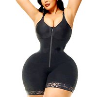 AfruliA Full Body Shaper High Compression Bodysuits Shapewear Fajas Colombian Girdles for Post-Surgical Use Corset Waist Trainer