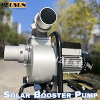 900W Off Grid Solar Inline Pressure Agriculture Spray Irrigation Booster Pump Solar Powered Water Transfer Pump