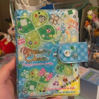 New A7 Retro Korean Four-leaf Clover Release Book Diy Simple Storage Retro Ledger Stickers High-value Ins Storage Booklet Gift