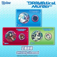 In Stock Genuine Nullset Second Shot Dmmd Dramatic Murder Badge Set Saera Shion And Noiz One Large And One Small Badge Fans Gift