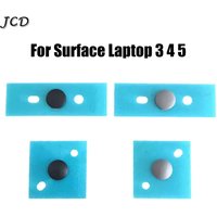 JCD 1piece Replacement New Rubber Feet For Microsoft Surface Laptop 3 4 5 Bottom Case Foot Pad 1867 1868 1951 1958 Sliver Black
