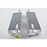 NEW full For 2000-2012 HUSQVARNA WR125 WR 125 Aluminum Radiator Cooler Cooling Coolant