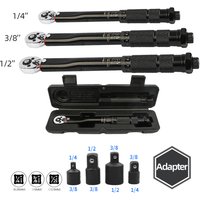 2-210N.m Torque Wrench 1/2 3/8 1/4 Square Drive Preset Car Torques Keys For Bicycle Automotive Force Measure Workshop Hand Tools