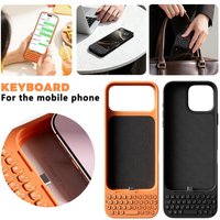 For IPhone16/17 Pro MAX Wired Keyboard External USB Connection Portable Typing Accessory for Smartphones Tablets Office Device