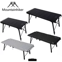 MOUNTAINHIKER 2026 Newest IGT Table 3-Unit 4-Unit 5-Unit Black Silver Folding Camping Table