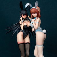 Ikomochi Original Character Black Bunny Aoi Anime Girl Figure White Bunny Natsume Action Figure Adult Sexy Model Toys Gifts