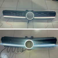 Front bumper Grill with ACC for Volkswagen vw 14-17 MK7 Golf7 18-20 MK7.5 Golf7.5 modified white light grille Net Radiator