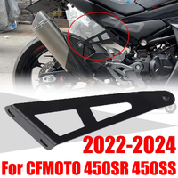 For CFMOTO CF MOTO 450SR 450SS SR450 SR 450 SR SS 2022 2023 2024 Accessories Exhaust Pipe Hanger Holder Bracket Muffler Support