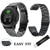 QuickFit-Bracelets de montre en acier inoxydable, bracelets de montre pour Garmin Epix Endflats 2 Instinct Tactix 7 Pro Delta Descent uy2i uy2 uy1, 22mm, 26mm