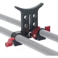 Aluminum Alloy 15MM Telephoto Lens Support Bracket Camera Stand Holder Adapter Extention Tube Clip SLR DSLR Rig Rod Clamp System