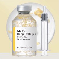Korean KOEC Pink PDRN & Deep Collagen Peptide Revitalizing Lifting Essence, Stem Cell Repair Formula, Deep Moisturizing Skincare