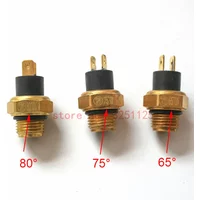 newest M16 Radiator Thermal Fan Switch Thermostat For 250cc Water Cooled ATV Quad Scooter Motorcycle Parts