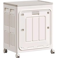 Plastic Storage Closet with Doors Portable Foldable Storage Portable Closet Heavy Duty Expandable Storage in The Gap, for Bedroo
