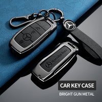 Zinc alloy Car Remote Smart key Cover Case Protector For Mercedes-Benz A B C E G S Class CLA CLS GLA GLB GLC GLE GLS EQA EQB EQC