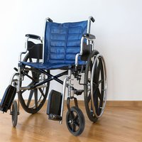 4Pcs Wheelchair Front Wheels 7 Inch Heavy Duty Rubber Tires Smooth Rolling Casters for Wheelchairs Walkers Seniors Universal Fit