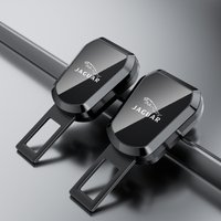 Universal Car Seat Belt Extension Plug Extender Button Accessories For Jaguar XJ-S XJ-6 X-Type S-Type F-PACE F-Type S Keychain