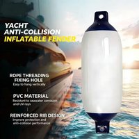 G Series Marine Supplies Accessories UV-Resistant PVC Inflatable Fender Boat Bumper Yacht Fender 1pcs