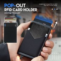 Rfid Business Visit Credit Card Holders Men Wallet Thin Slim Women Bank Cardholder Case Smart Minimalist Wallet Card Storage