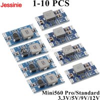 10pcs/1pc Mini560 Pro 5A DC-DC Step Down Buck Stabilized Voltage Power Supply Module Mini 560 3.3V 5V 9V 12V Output