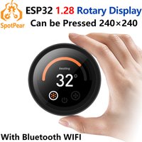 ESP32 Development Board C3 1.28 inch Round Rotary Screen LCD Smart 1.28inch Touch Knob Display 240x240 LVGL for Arduino