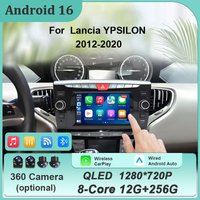 7" Android 16 Car Radio For Lancia YPSILON 2012-2020 Multimedia Player GPS Navigation WiFi BT FM Touch Screen Stereo Head Unit