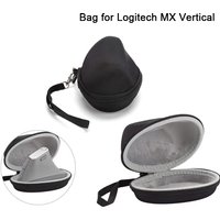 Mouse Storage Bag for Logitech MX Vertical, Travel Case Portable Storage Box Impact-resistant EVA Hard Case for MX Vertical